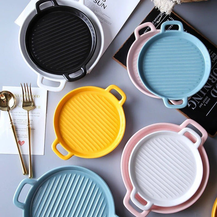 Matte Ceramic Serving Plate | kitchen item | Waseeh Pakistan