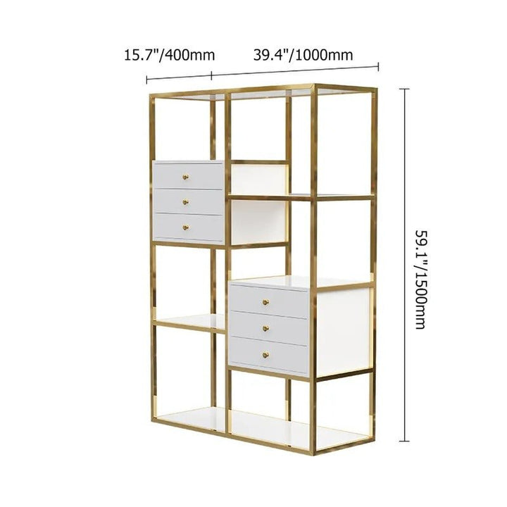 Meander Lounge Living Room Bookcase Organizer Storage Drawer Rack | Not Sale FB | Waseeh Pakistan