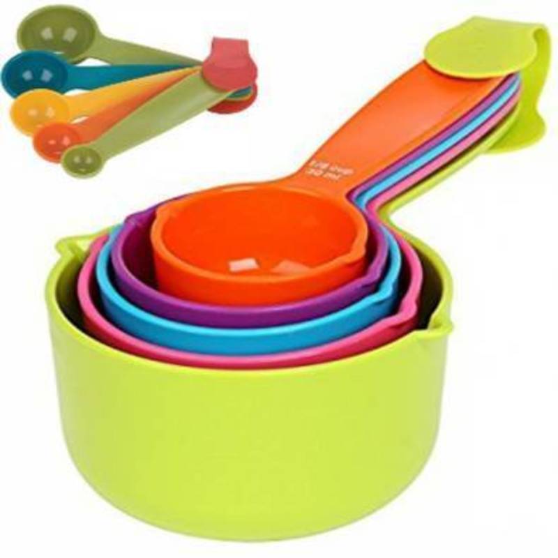Measuring Cup Set (10 Piece) | kitchen item | Waseeh Pakistan
