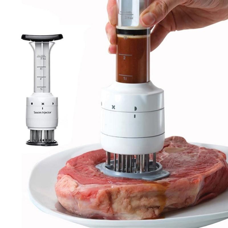 Meat Marinade Injector (Stainless Steel) | kitchen item | Waseeh Pakistan