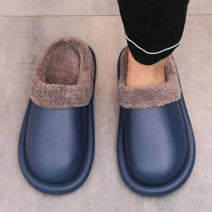 Men Women Waterproof Indoor Slippers (Blue) | Fashion Point | Waseeh Pakistan