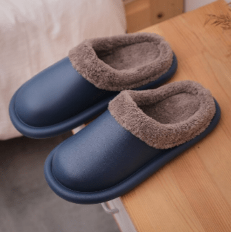 Men Women Waterproof Indoor Slippers (Blue) | Fashion Point | Waseeh Pakistan