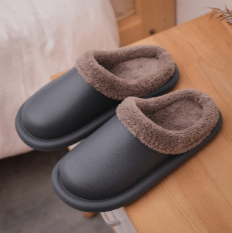 Men Women Waterproof Indoor Slippers (Grey) | Fashion Point | Waseeh Pakistan