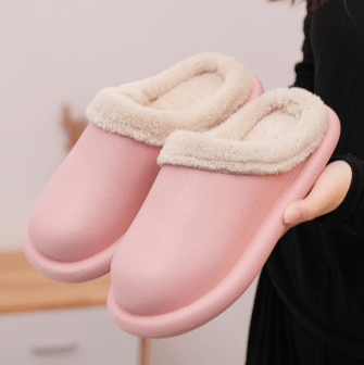 Men Women Waterproof Indoor Slippers (Pink) | Fashion Point | Waseeh Pakistan
