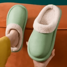 Men Women Waterproof Indoor Slippers (Sea Green) | Fashion Point | Waseeh Pakistan
