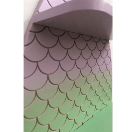 Mermaid at love Kids Bedroom Floating Organizer Shelve Decor | Furniture | Waseeh Pakistan