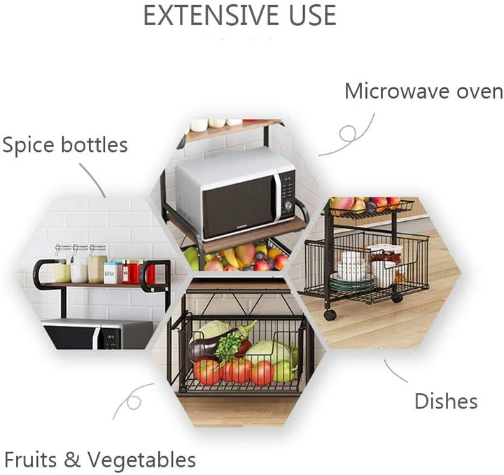 Metal Bender Kitchen Organizer U-Rack | Furniture | Waseeh Pakistan