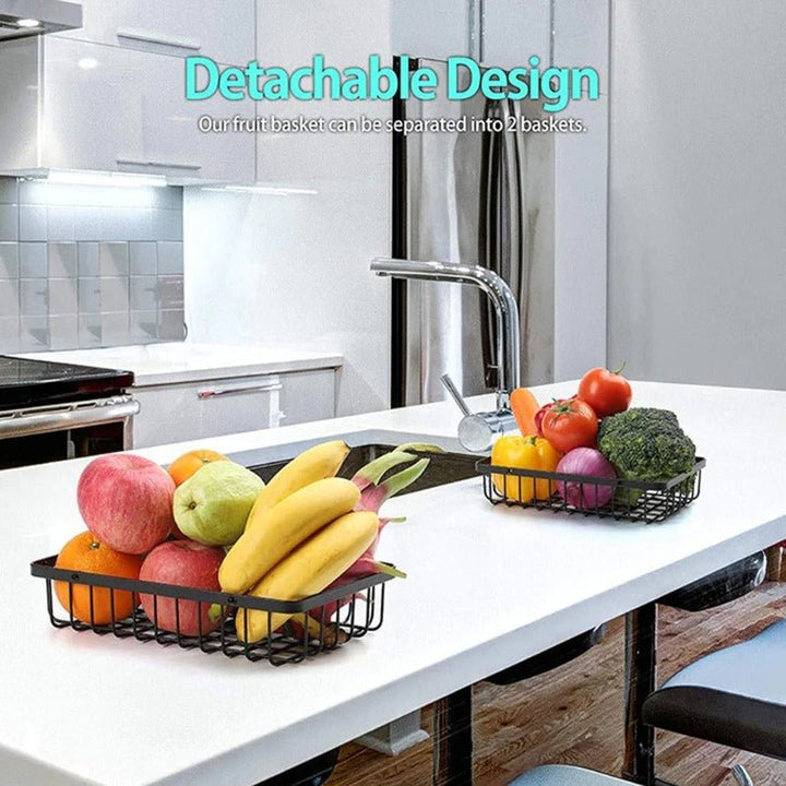 Metal Fruit Basket (2 Tier) | kitchen item | Waseeh Pakistan