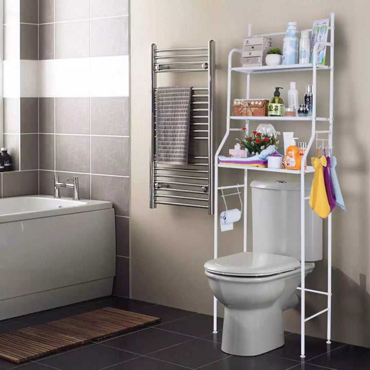 Metal Over Toilet Organizer Rack | Furniture | Waseeh Pakistan