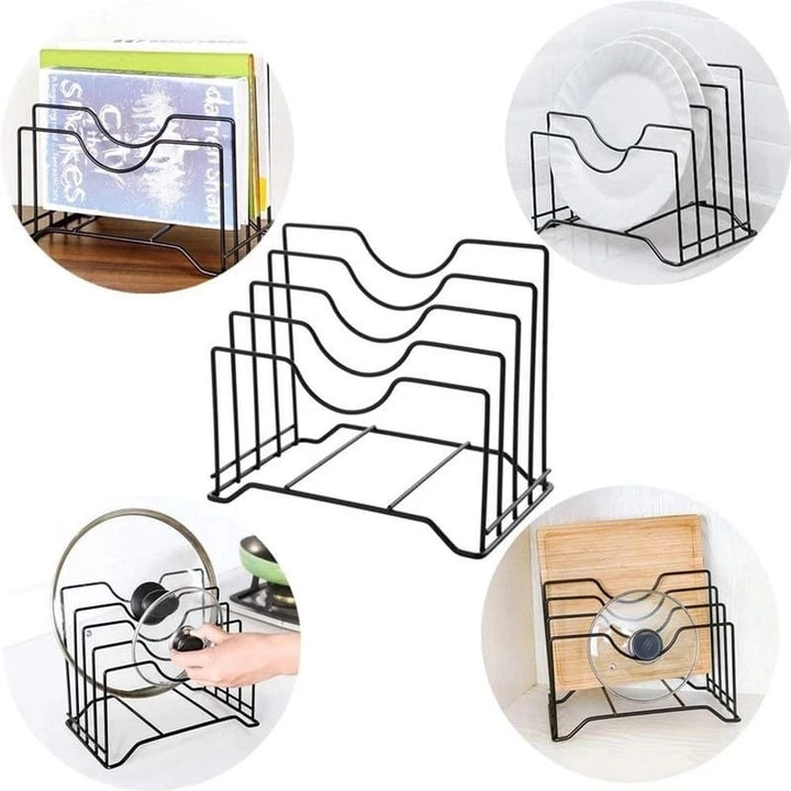 Metal Pot Lid Holder | kitchen item | Waseeh Pakistan