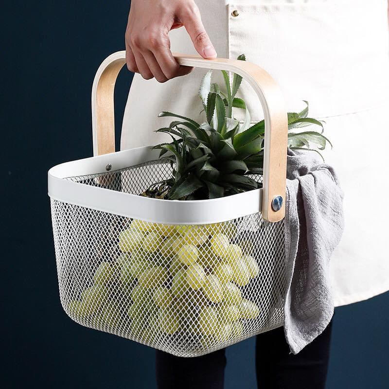 Metal Practical Storage Basket | kitchen item | Waseeh Pakistan