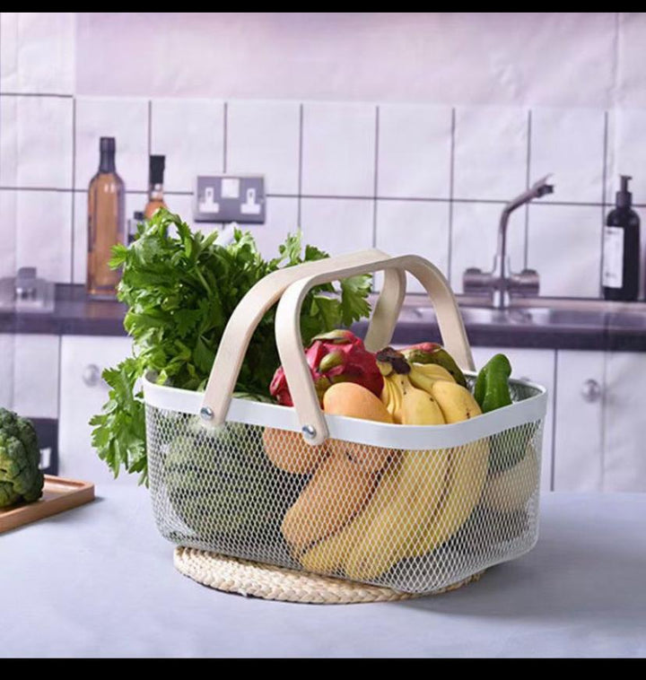 Metal Practical Storage Basket | kitchen item | Waseeh Pakistan