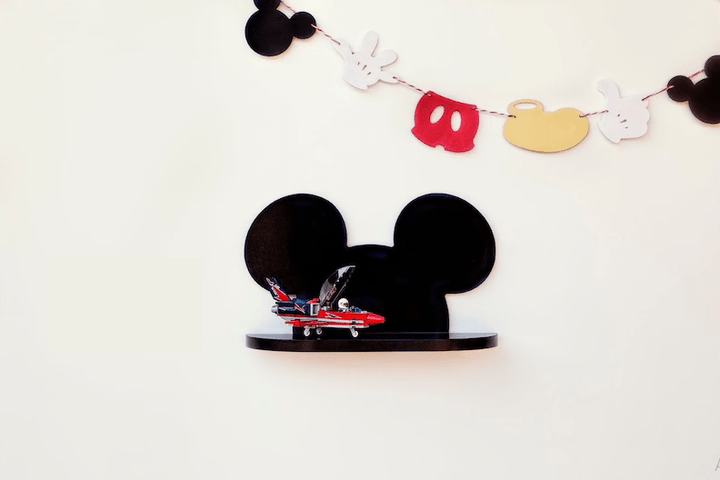 Mickey Mouse Boys Girls Bedroom Floating Organizer Shelve Decor | Furniture | Waseeh Pakistan