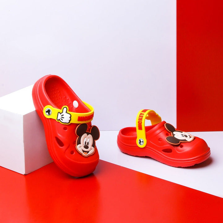 Mickey Mouse Kids Slippers (Red) | Fashion Point | Waseeh Pakistan
