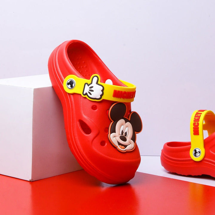 Mickey Mouse Kids Slippers (Red) | Fashion Point | Waseeh Pakistan