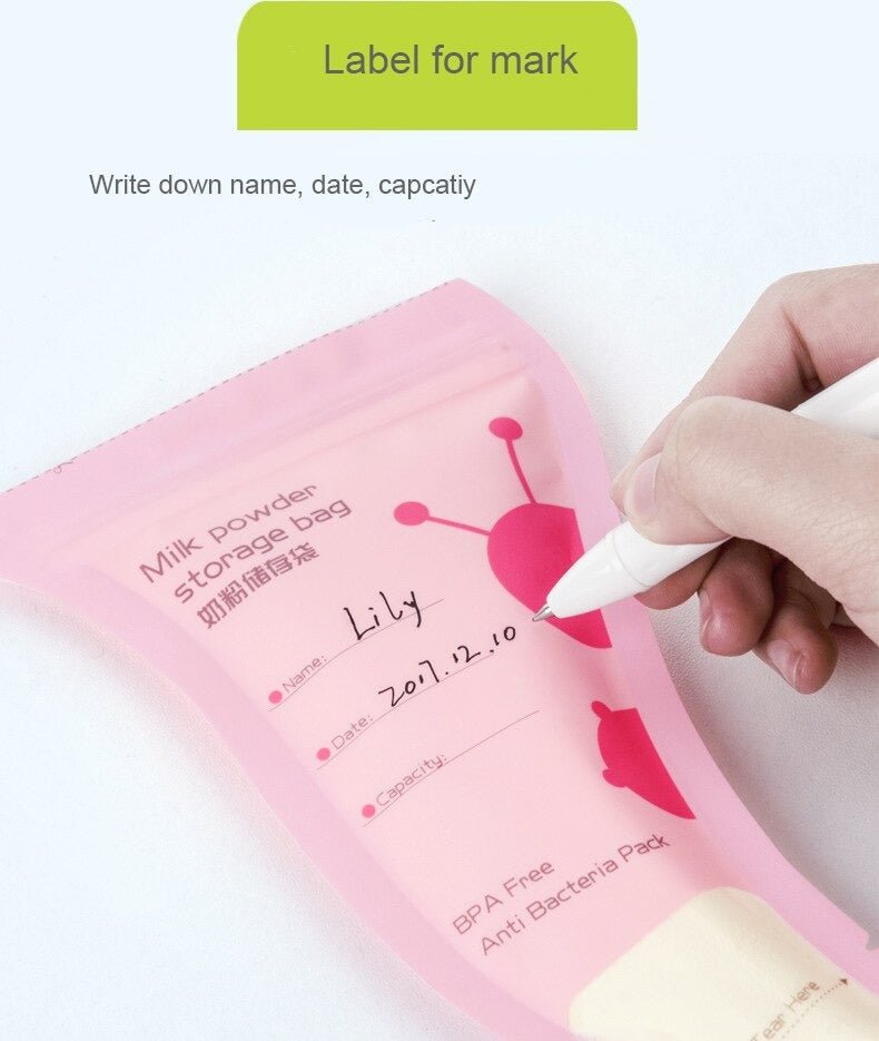 Milk Powder Storage Bags (30 pcs) | Mix &amp; Match | Waseeh Pakistan