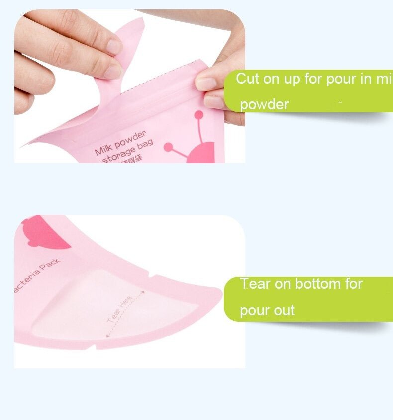 Milk Powder Storage Bags (30 pcs) | Mix &amp; Match | Waseeh Pakistan