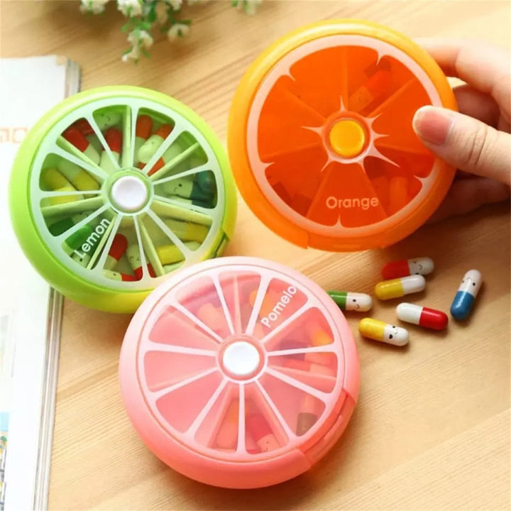 Mini Medicine Box (Lemon shape) | Fitness | Waseeh Pakistan