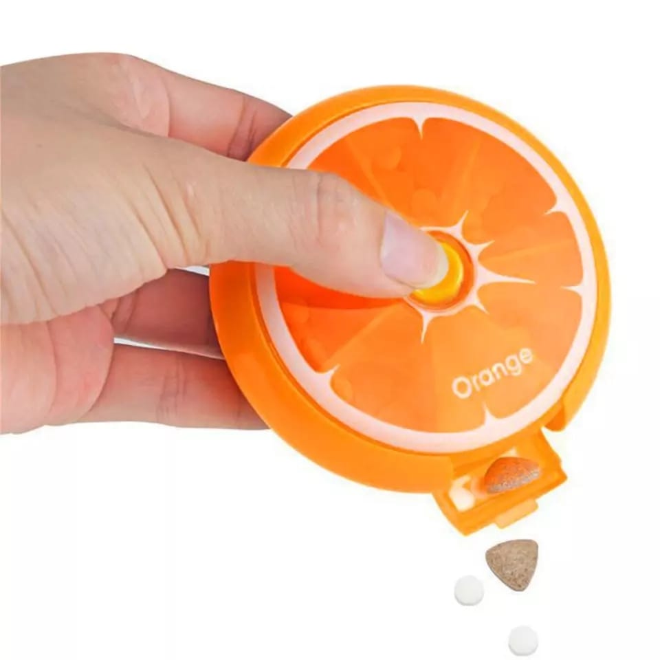 Mini Medicine Box (Lemon shape) | Fitness | Waseeh Pakistan
