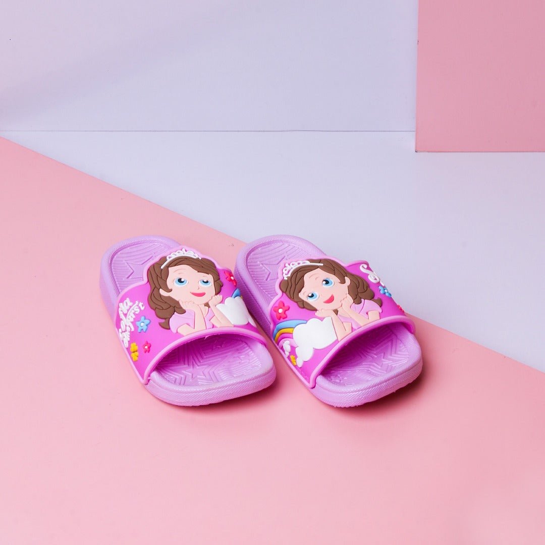 Mini Sofia The First Kids Slippers (Purple) | Fashion Point | Waseeh Pakistan