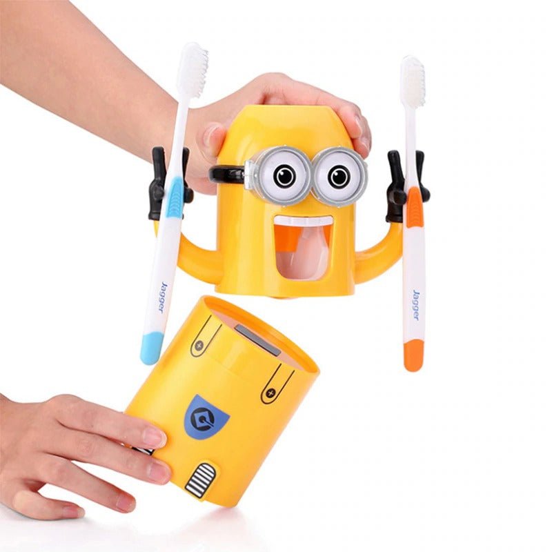 Minion Toothpaste | Toothbrush Organizer | Home Décor | Waseeh Pakistan