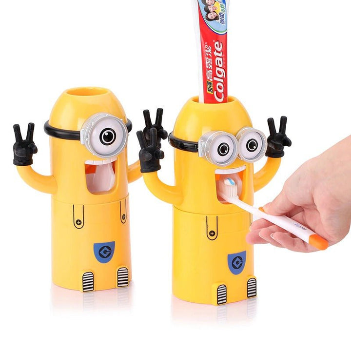 Minion Toothpaste | Toothbrush Organizer | Home Décor | Waseeh Pakistan
