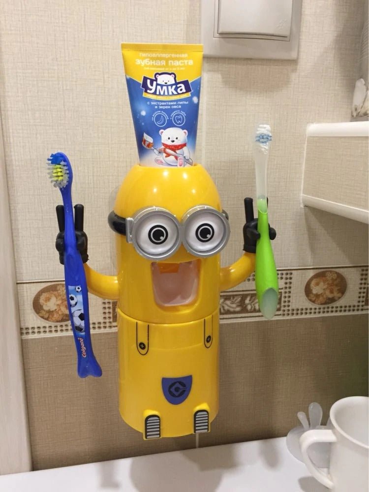 Minion Toothpaste | Toothbrush Organizer | Home Décor | Waseeh Pakistan