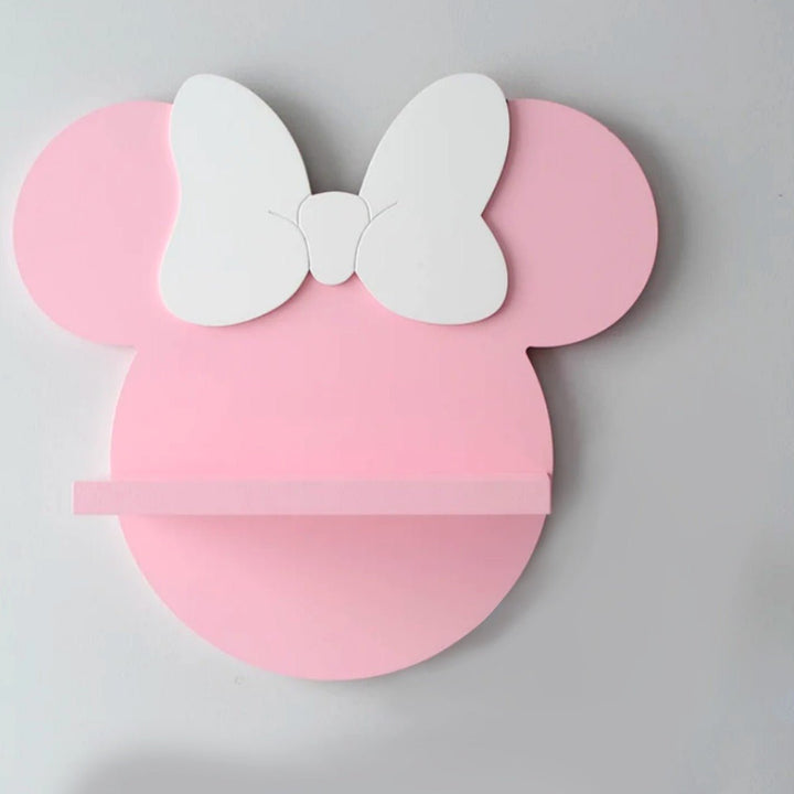 Minnie Mouse Kids Bedroom Floating Shelve Decor | Not Sale FB | Waseeh Pakistan