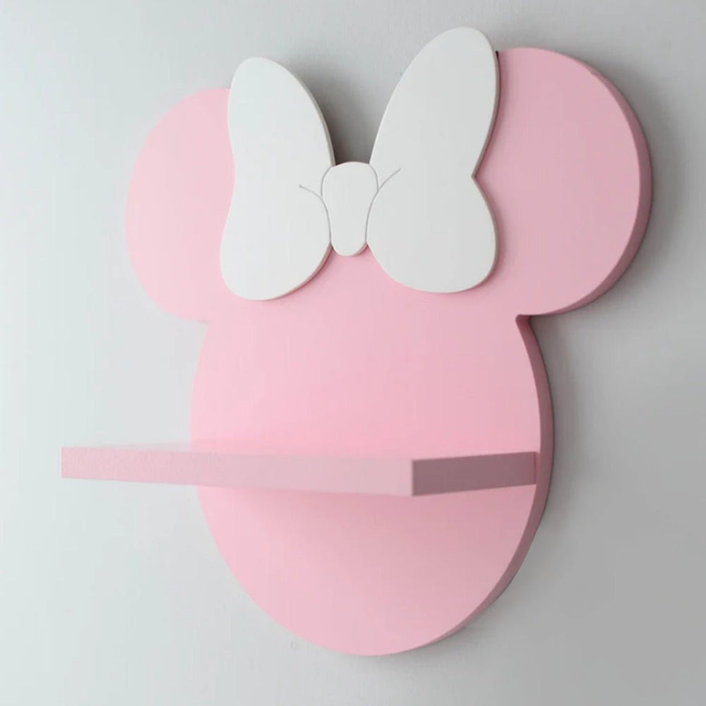 Minnie Mouse Kids Bedroom Floating Shelve Decor | Not Sale FB | Waseeh Pakistan