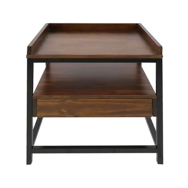 Mocha Lounge Living Bedroom End Side Drawer Table | Not Sale FB | Waseeh Pakistan