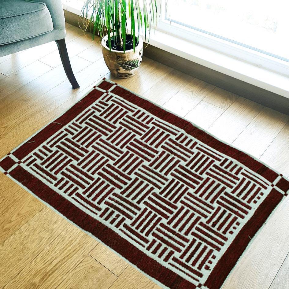 Mosaic - Hand-woven Woolen Rug - Double Seam - 2&