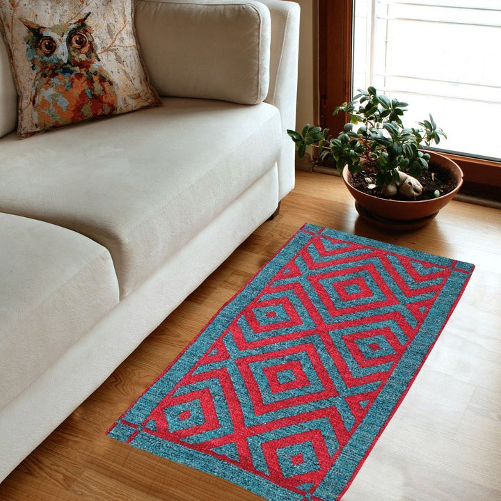 Mosaic - Hand-woven Woolen Rug - Double Seam - 2&