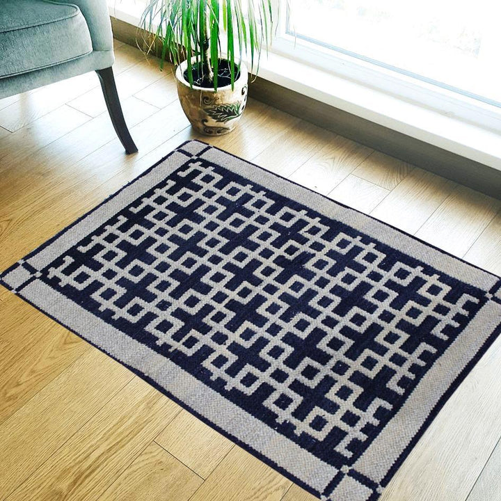 Mosaic - Hand-woven Woolen Rug - Double Seam - 2&