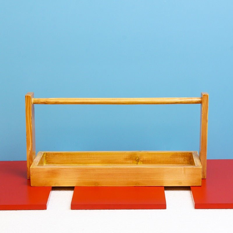 Motley Wooden Serving Tray Container | kitchen item | Waseeh Pakistan