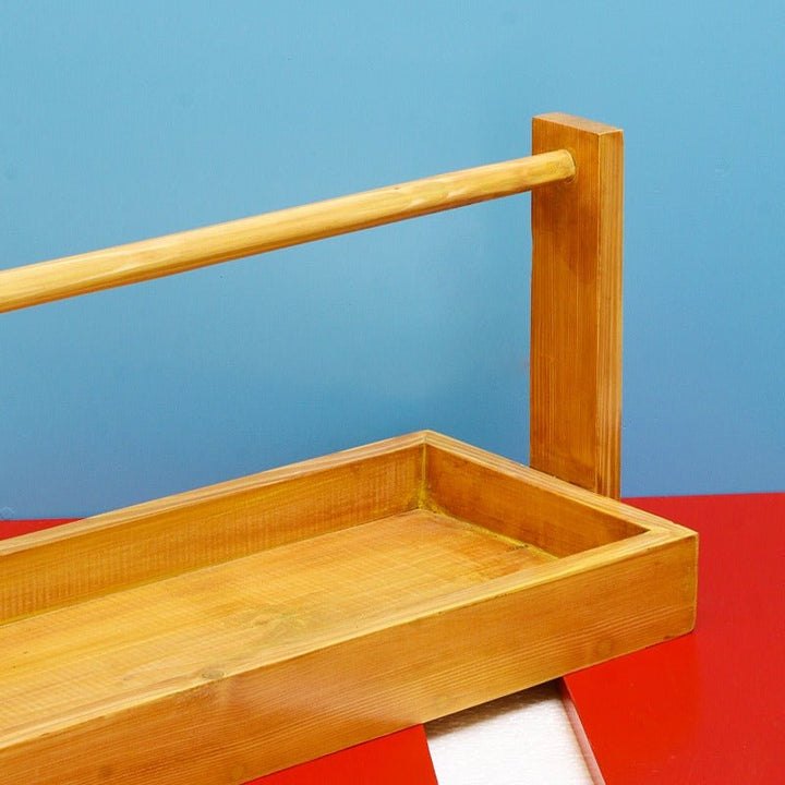 Motley Wooden Serving Tray Container | kitchen item | Waseeh Pakistan
