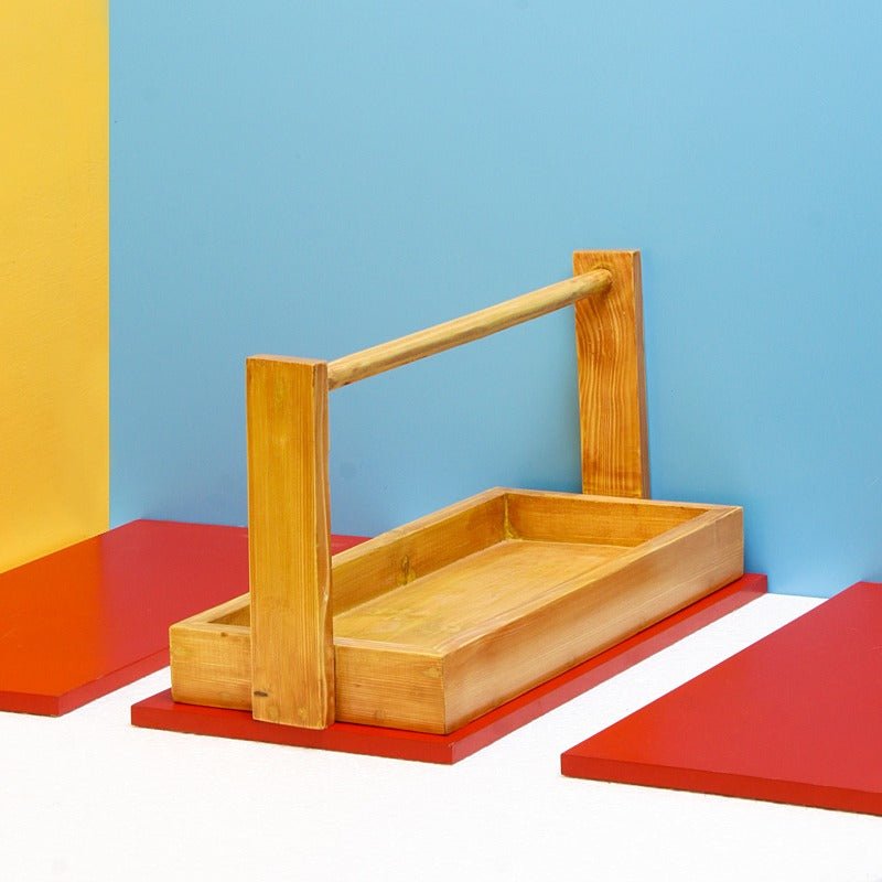 Motley Wooden Serving Tray Container | kitchen item | Waseeh Pakistan