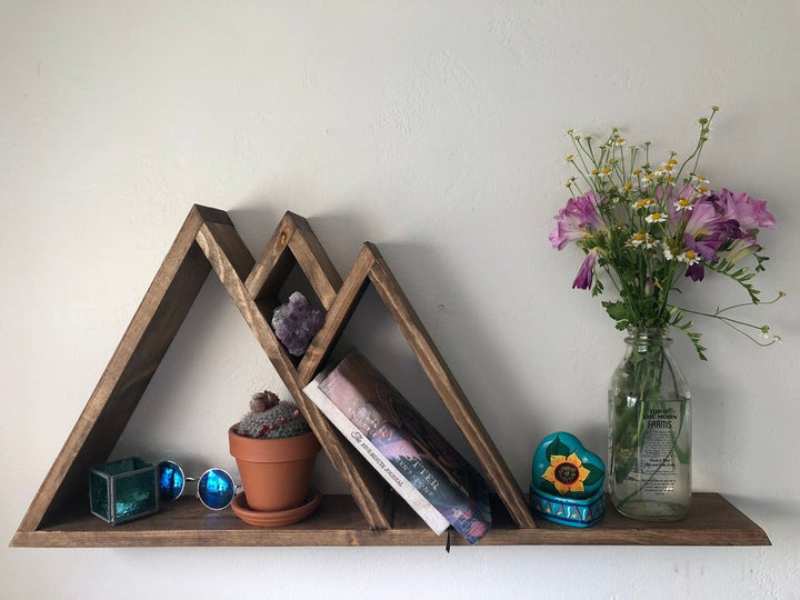 Mountain Theme Living Bed Drawing Room Floating Shelve Decor | Furniture | Waseeh Pakistan