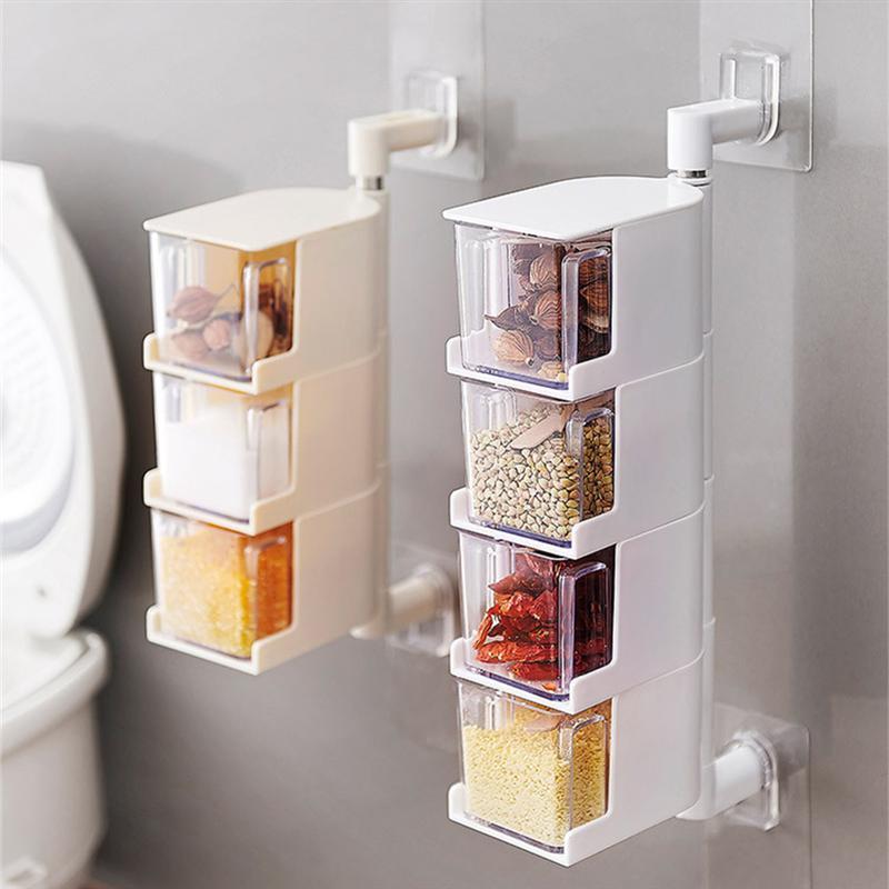 Mounted Spice Salt Pepper Rack | kitchen item | Waseeh Pakistan