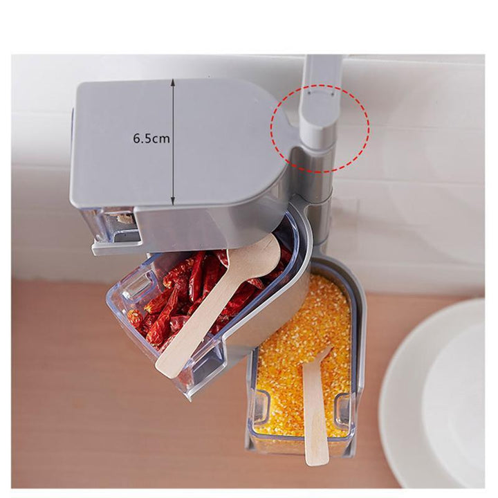 Mounted Spice Salt Pepper Rack | kitchen item | Waseeh Pakistan