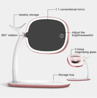 Mr. Chen Double Sided Folding Mirror | Fashion Point | Waseeh Pakistan