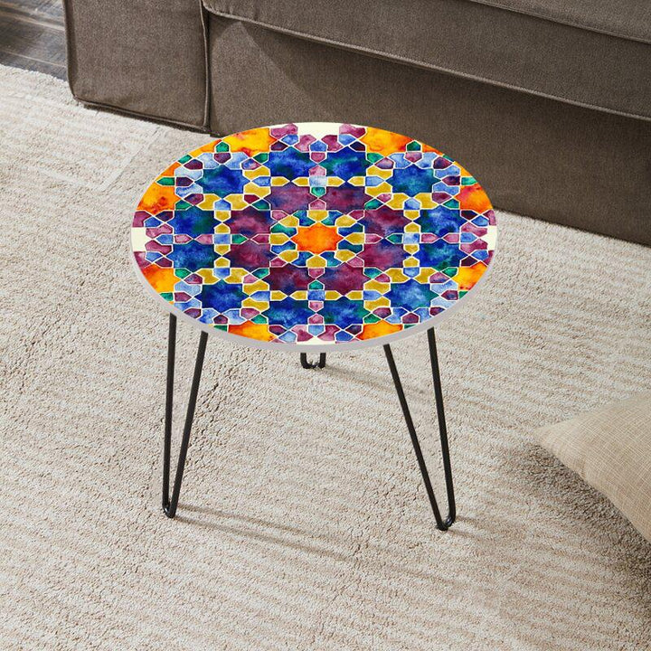 Muddle Flare Living Lounge Center Side Hairpin Table | Furniture | Waseeh Pakistan