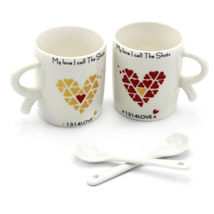 Mug Pair - I Love You - Small | kitchen item | Waseeh Pakistan