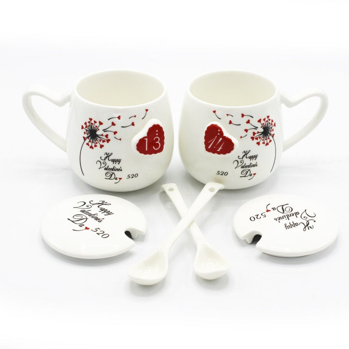 Mug Pair- Love | kitchen item | Waseeh Pakistan