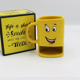 Smile a little Emoji Multi-Purpose Mug - waseeh.com