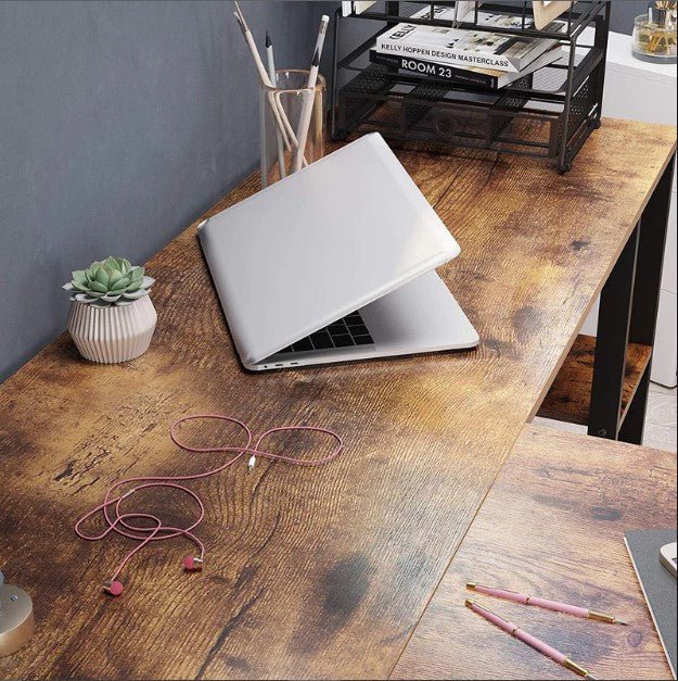 Multi Cabinet L-Shape Home Office Computer Workstation Table Desk | Furniture | Waseeh Pakistan