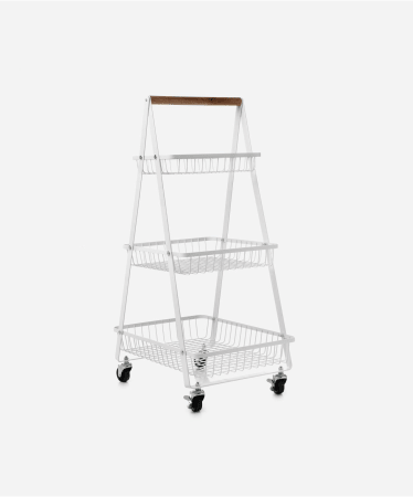 Multi-Function Mobile Trolley Cart (3-Tier) | Furniture | Waseeh Pakistan