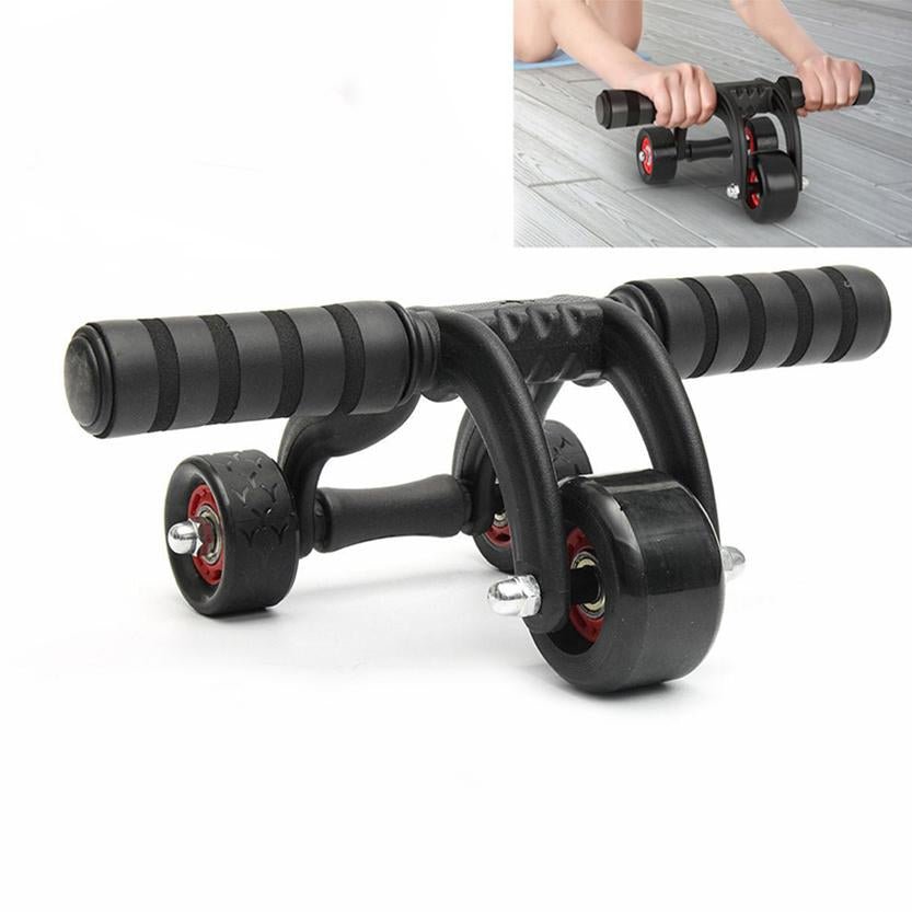 Multi-Functional Portable Trainer - AB roller and push-up bar | Fitness | Waseeh Pakistan