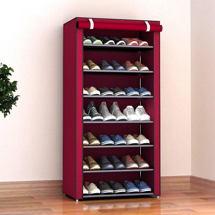 Multi-layer Solid Cloth Shoe cabinet | Furniture | Waseeh Pakistan
