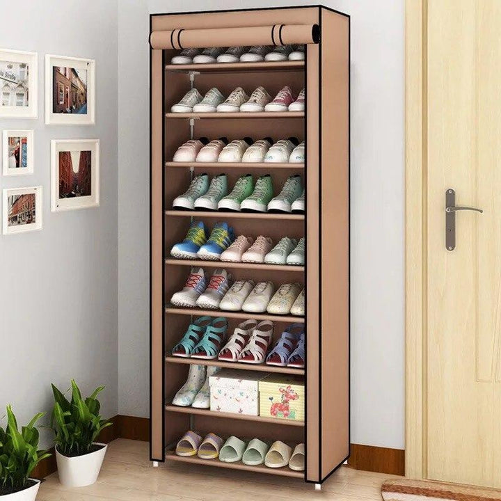 Multi-layer Solid Cloth Shoe cabinet | Furniture | Waseeh Pakistan
