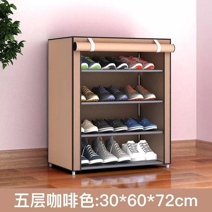 Multi-layer Solid Cloth Shoe cabinet | Furniture | Waseeh Pakistan